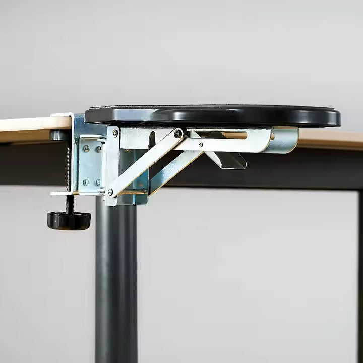 Two Ergonomic Adjustable Desk Armrest 360 – Rotating Elbow & Arm Support for Office & Gaming