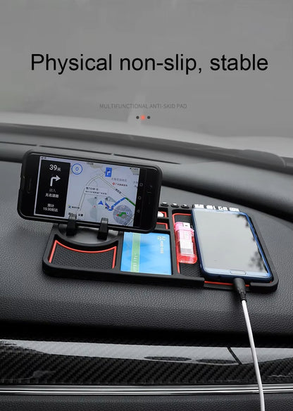 360° Rotating Car Phone Mount – Multifunctional Dashboard & Rearview Bracket
