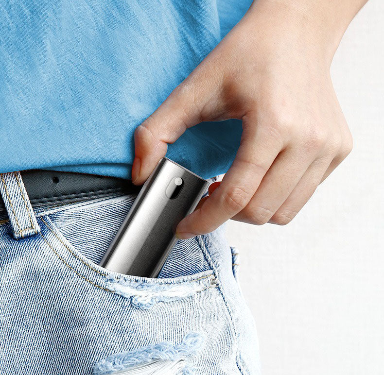 Portable Screen Cleaner Spray with Microfiber Wipe – 10ml Anti-Dust Cleaning Tool