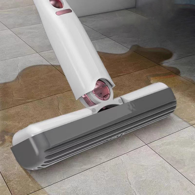 2 x Mini Self-Squeeze Mop – Portable Compact Mop for Kitchen, Bathroom & Travel Cleaning