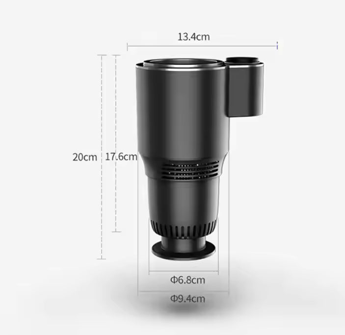 Smart Electronics Cup Holder – Stainless Steel Warmer & Cooler