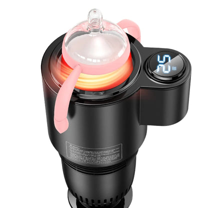 Smart Electronics Cup Holder – Stainless Steel Warmer & Cooler