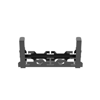 Clamp-On Under Desk Cable Management Tray – Steel Wire Organizer for Office & Gaming Setup